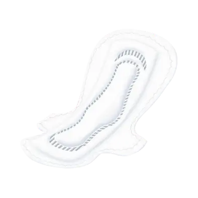 OEM sanitary napkin No.26 Comfort — mid-convex core with concentrated absorption