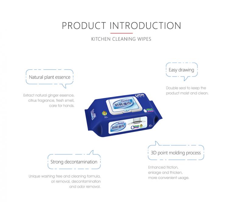 Functional Daily Use Kitchen Wipes