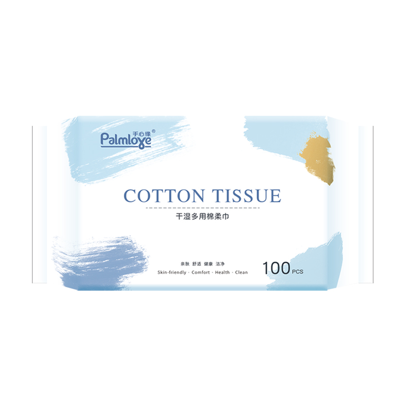 Cheap Dry and Wet Baby Cotton Tissue