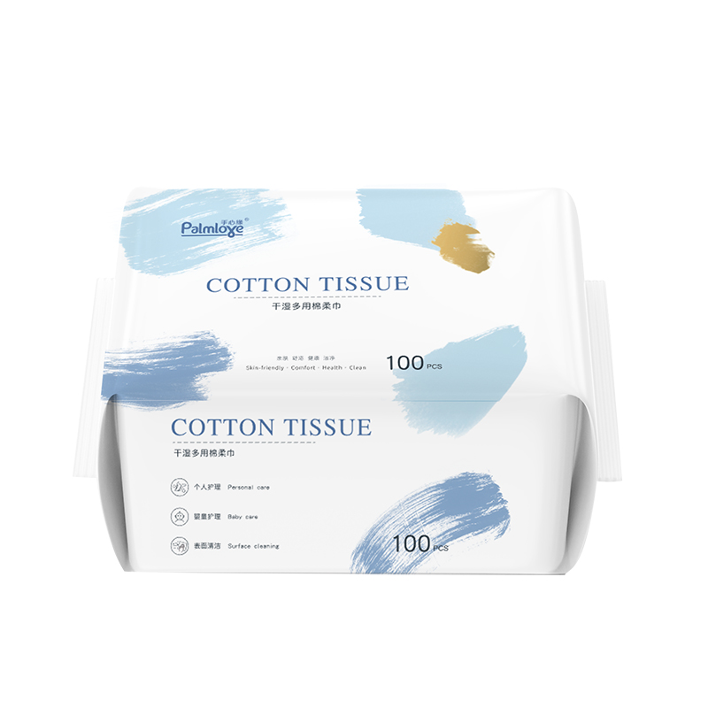 Cheap Dry and Wet Baby Cotton Tissue