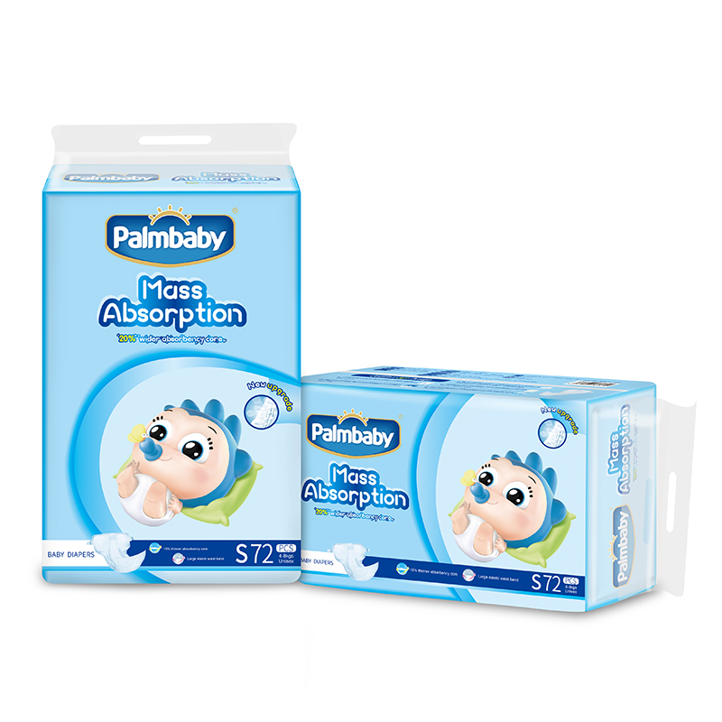 Palmbaby Super Breathable Absorption Disposable Baby Diaper for Sensitive Skin