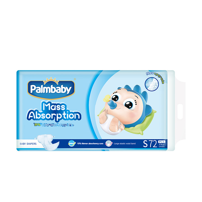 Palmbaby Super Breathable Absorption Disposable Baby Diaper for Sensitive Skin