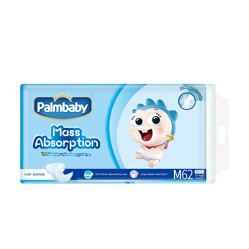 Palmbaby Super Breathable Absorption Disposable Baby Diaper for Sensitive Skin