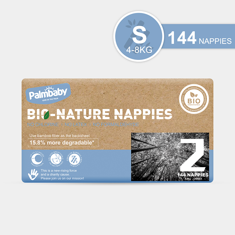 Biodegradable ECO Diapers with FSC certified material