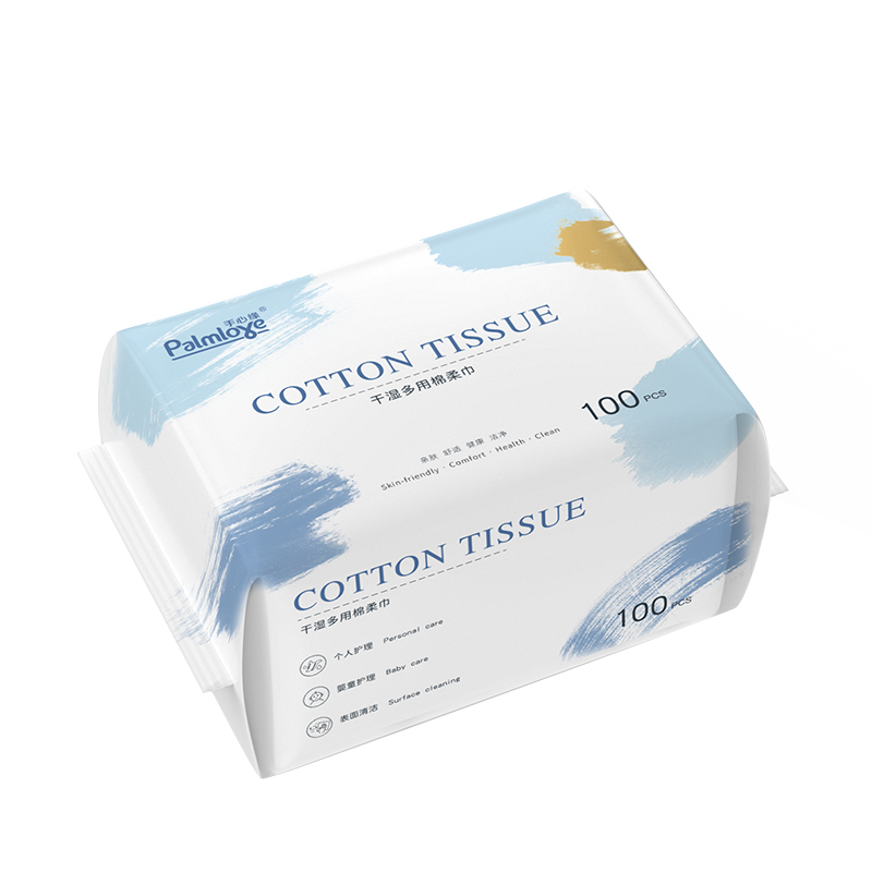 Cheap Dry and Wet Baby Cotton Tissue