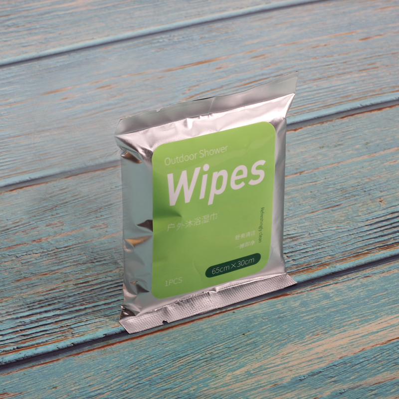 Portable Outdoor Shower Wipes Big Size Cleaning Wipes