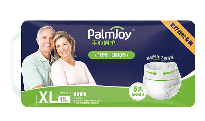 Palmjoy Wholesale OEM Thick Unisex Adult Diaper Pants High Absorbency 