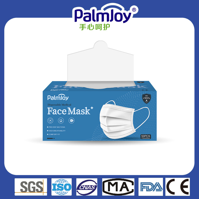 Wholesale CE TUV En14683 Disposable Medical 3 Ply Face Mask