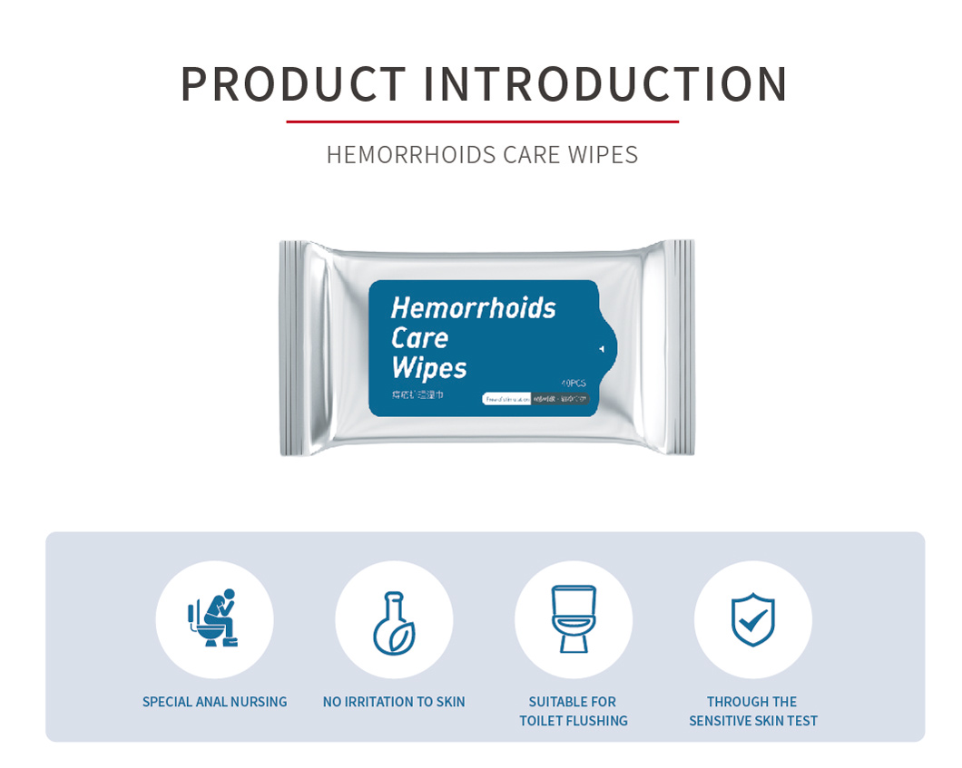 Hemorrhoids Care Wipes, Sterilization&Disinfection Wipes