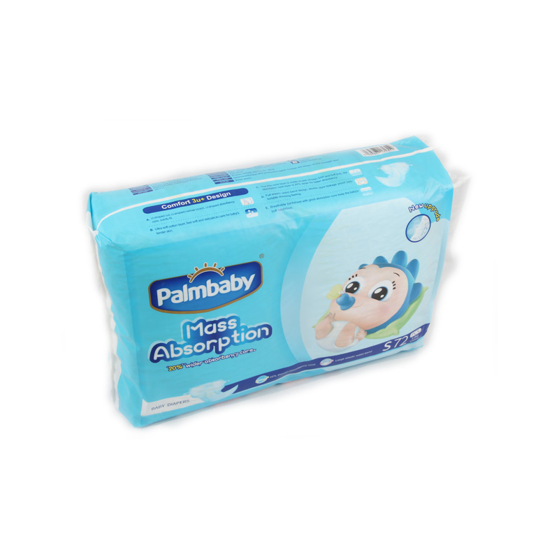 Free sample baby diaper mass absorbent core soft diaper for baby 