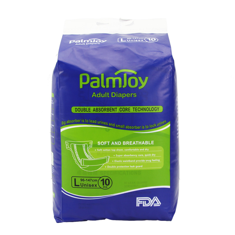 Palmjoy Mass absorbent adult diaper elderly care products 