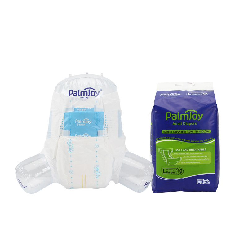 Palmjoy Mass absorbent adult diaper elderly care products 