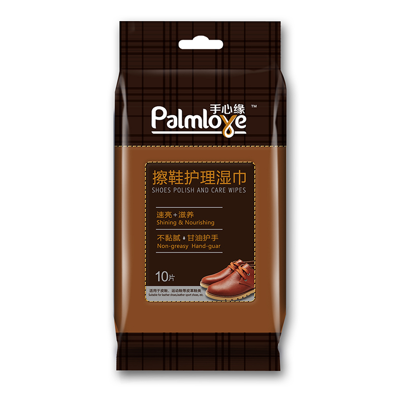 Palmlove Leather Wipes Shoes Wet Wipes