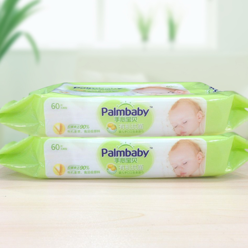 Natural Super Soft Biodegradable Pravite Label Baby Wipes