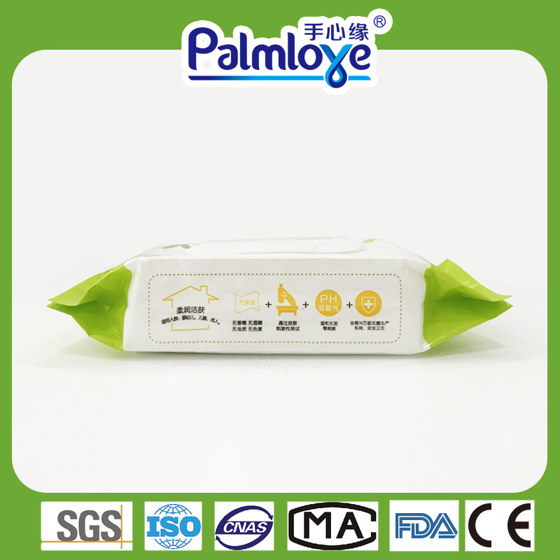 Palmbaby OEM Moist Wipes Flushable Environmentally Friendly Bulk Baby Wet Wipes