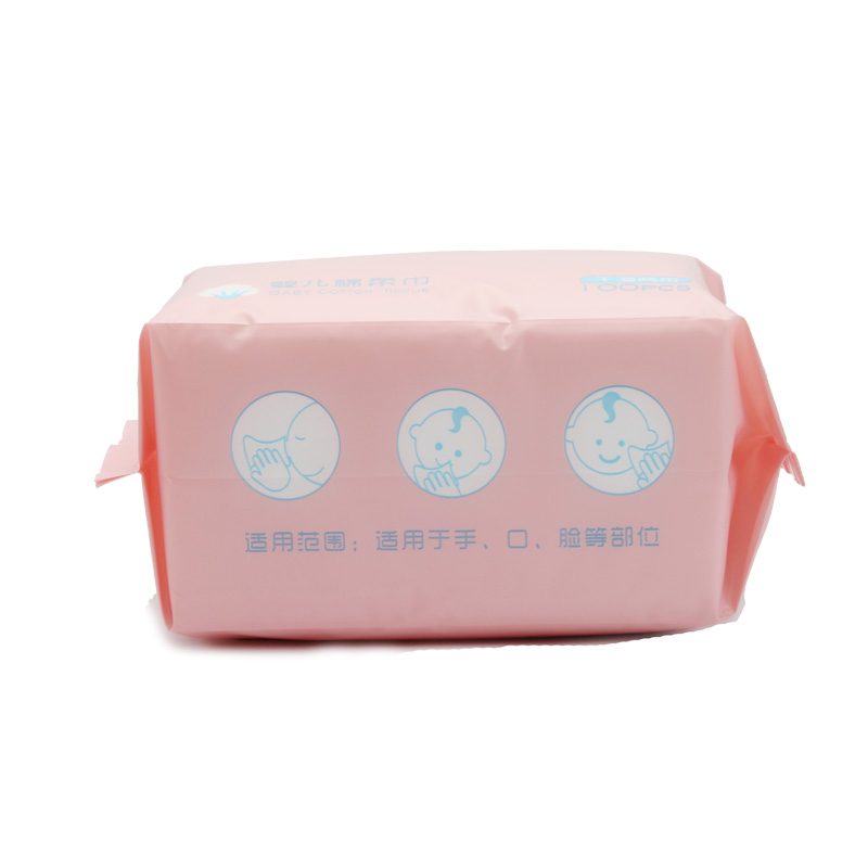 Cotton Tissues for Baby Sensitive Skin Care and Removing Face Eye Heavy Makeup Disposable Facial Cotton Tissues