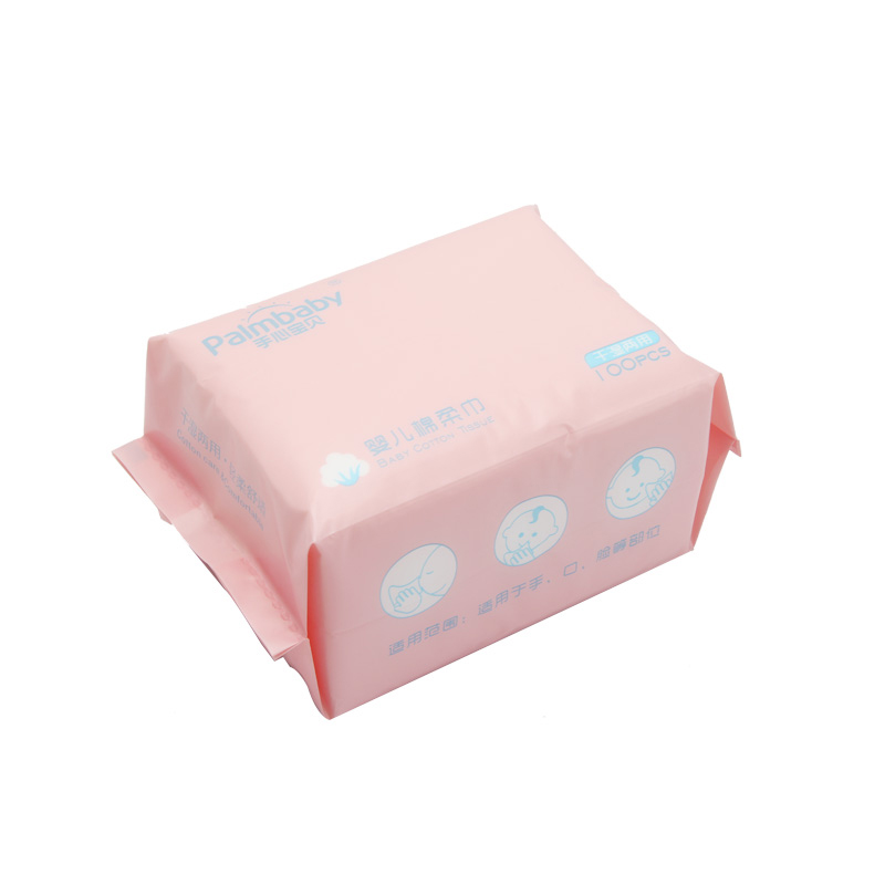 Cotton Tissues for Baby Sensitive Skin Care and Removing Face Eye Heavy Makeup Disposable Facial Cotton Tissues