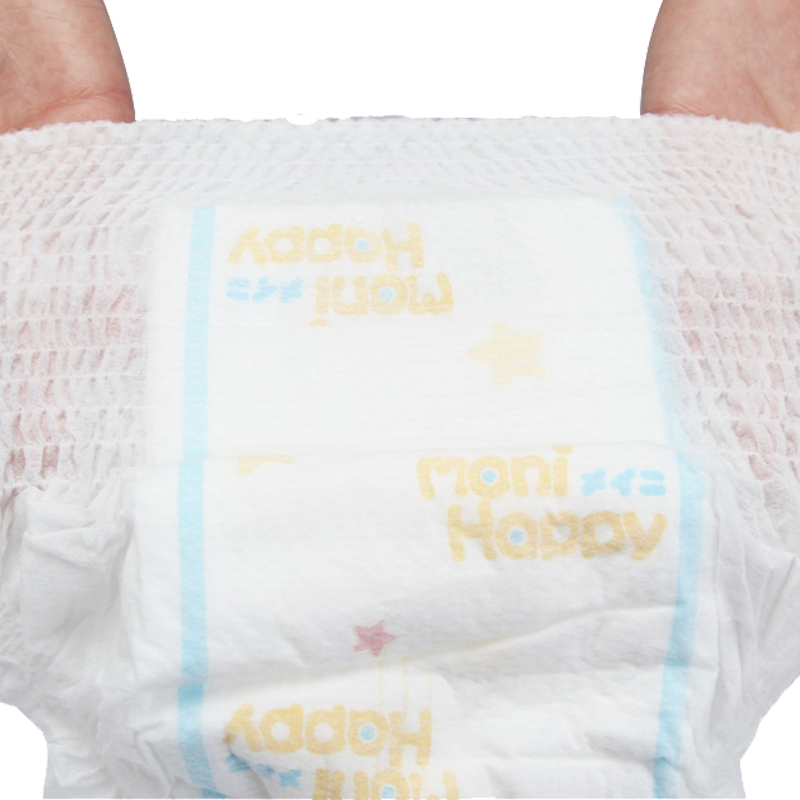 Japan quality soft breathable baby pant diaper manufacture