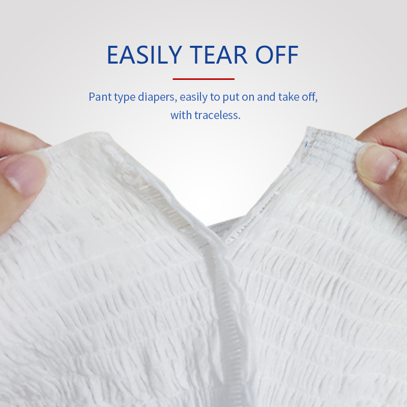 disposable incontinence high quality adult pant diaper breathable