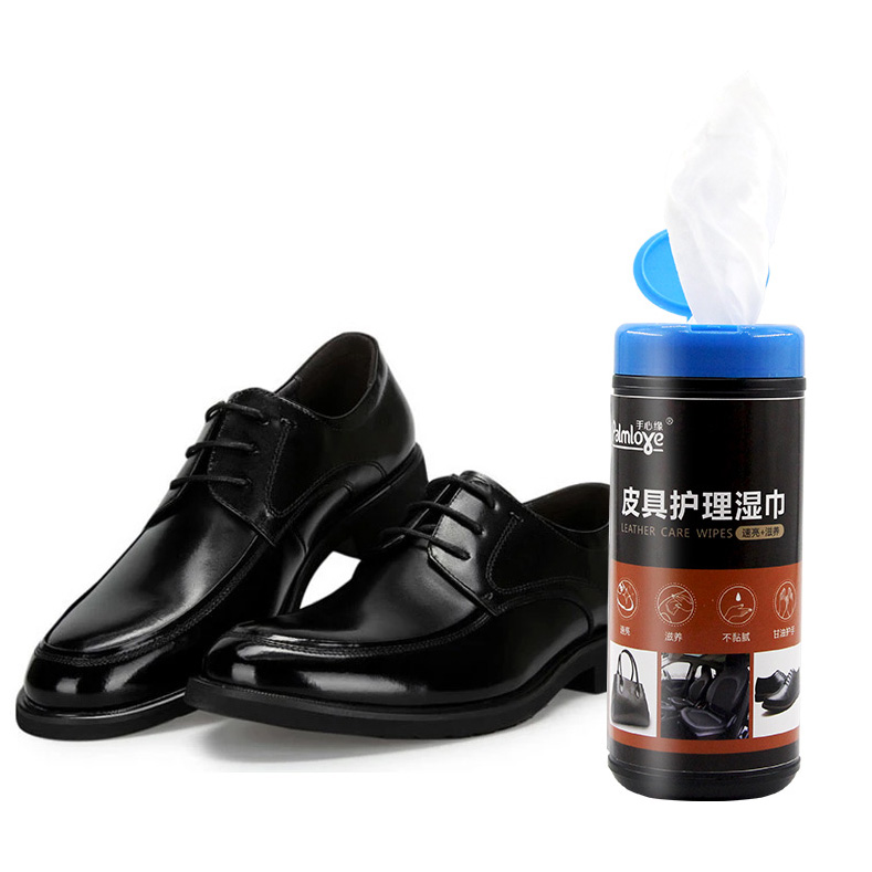 Leather Wipes for Furniture and Shoes Clean