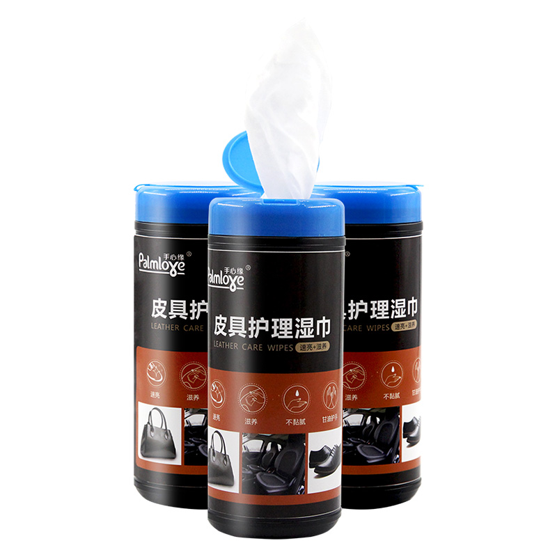 Leather Wipes for Furniture and Shoes Clean