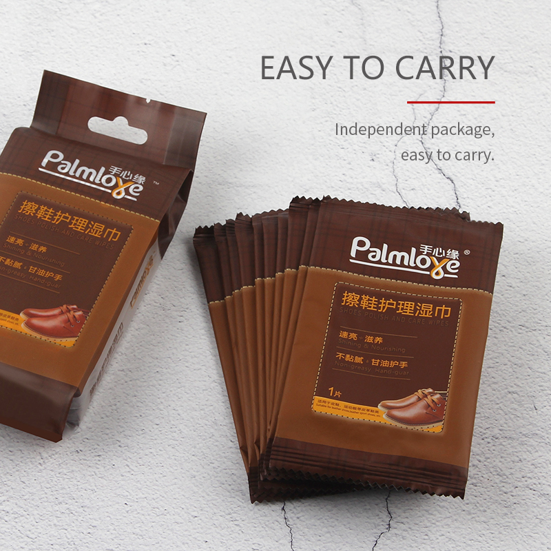 Palmlove leather polishing wet wipes