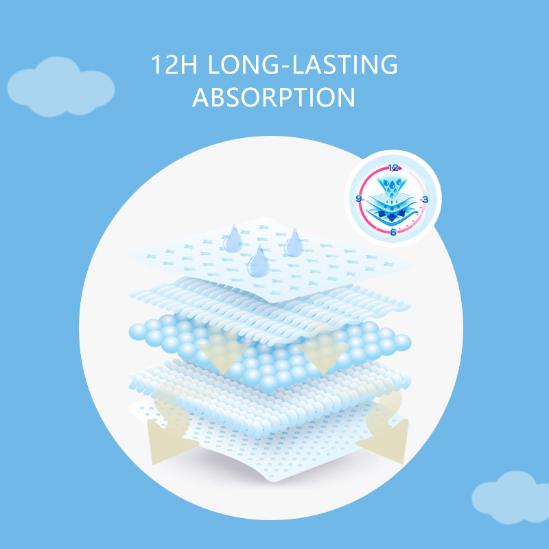 wholesale premium japan quality ultra thin soft and dry baby tape diapers