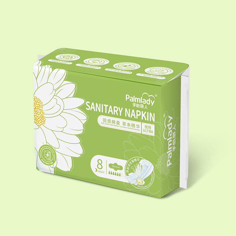 Ultra thin and soft sanitary napkins OEM available