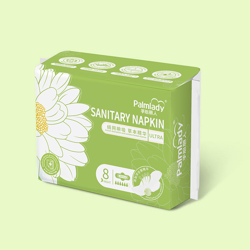 Ultra thin and soft sanitary napkins OEM available