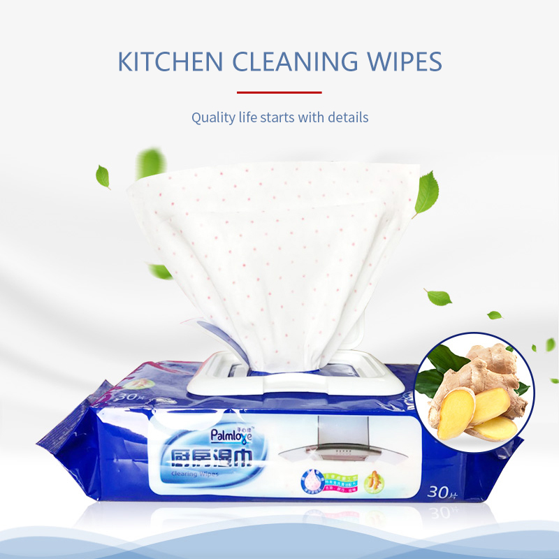 kitchen oil remove wipes ginger ingredient odor remove wipes