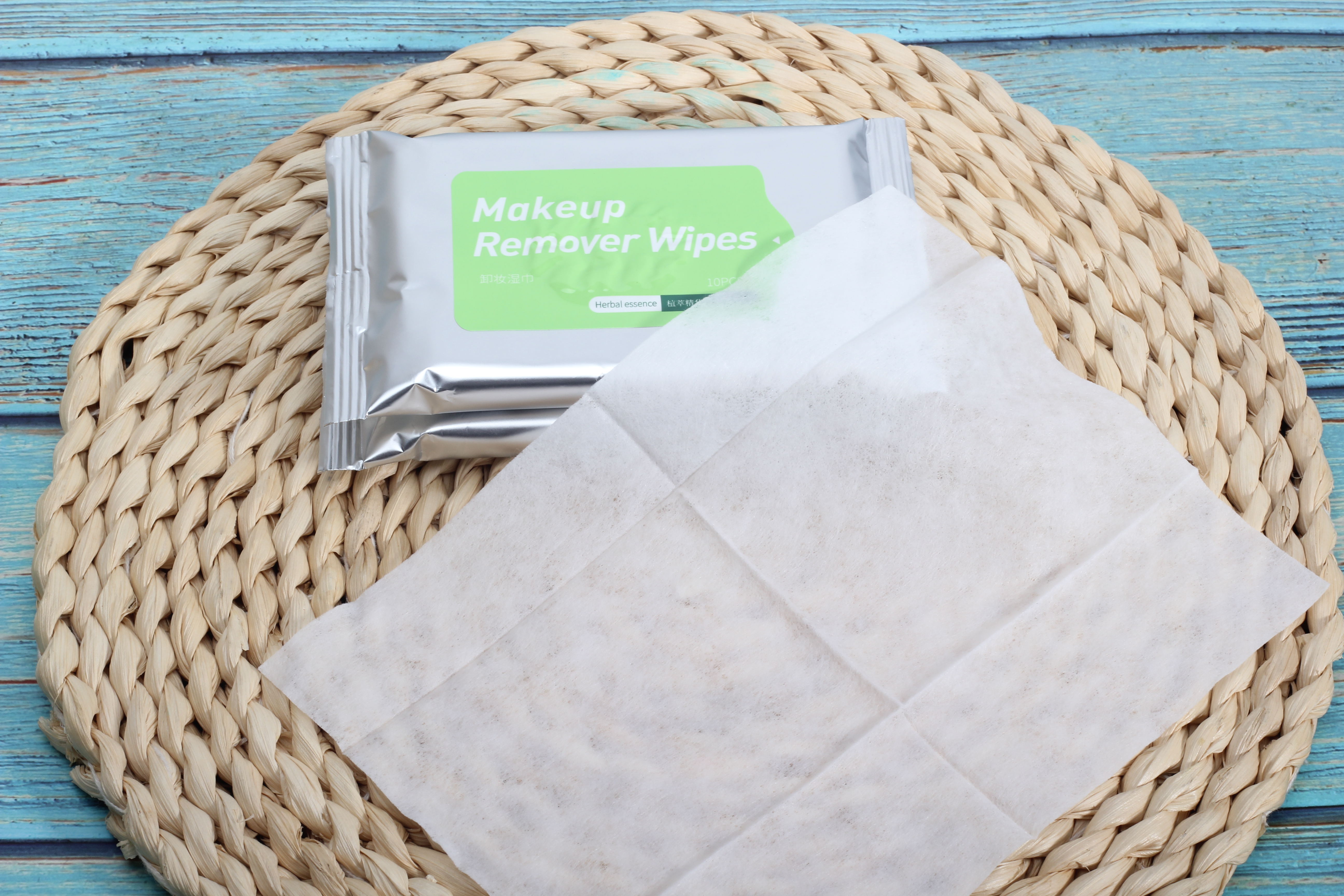 OEM Disposable Makeup Remover Wet Wipes for Face Cieansing Custom Wholesale