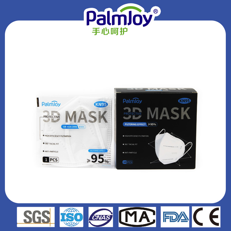 Disposable Face Mask KN95 Protective Safe Adult Face Masks 3D Fitness