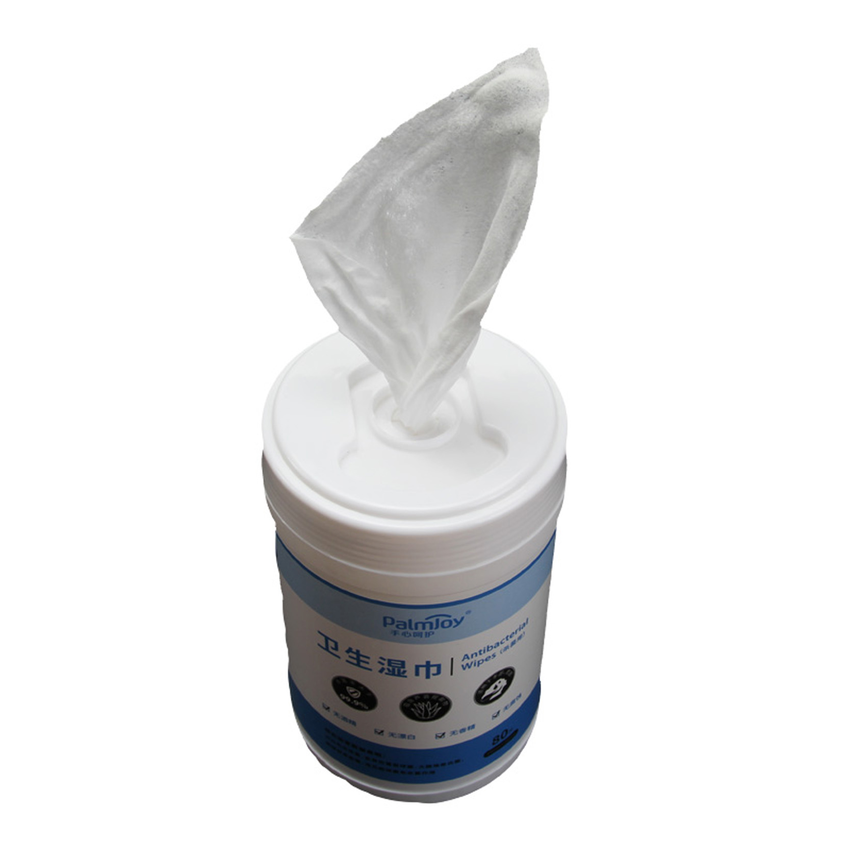 Antibacterial Wet Wipes Palmjoy 100 Counts Alcohol free