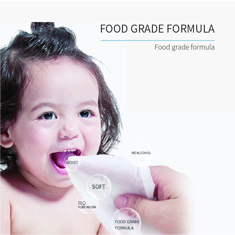 Food grade formula baby wet wipes alcohol free 6 purification process