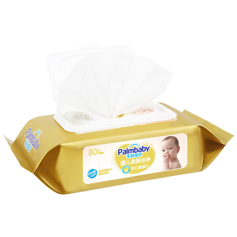 Alcohol-Free Baby Wet Wipes, Baby Hand and Mouth Cleaning Wipes