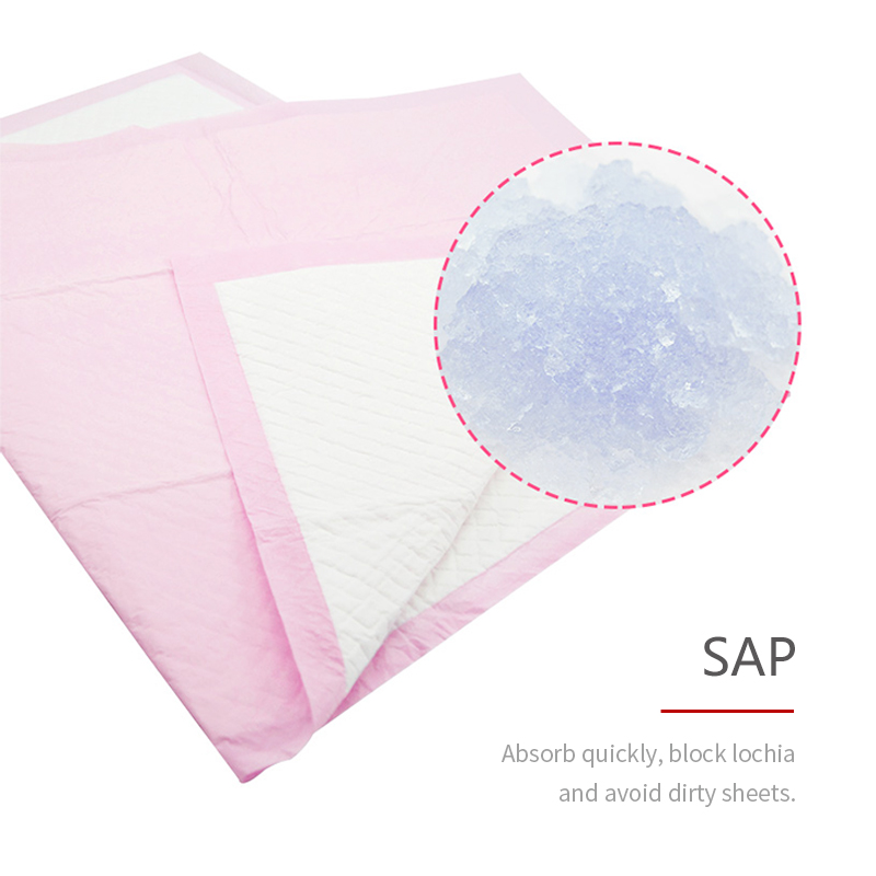 Waterproof breathable material nursing pad big size 60*90 