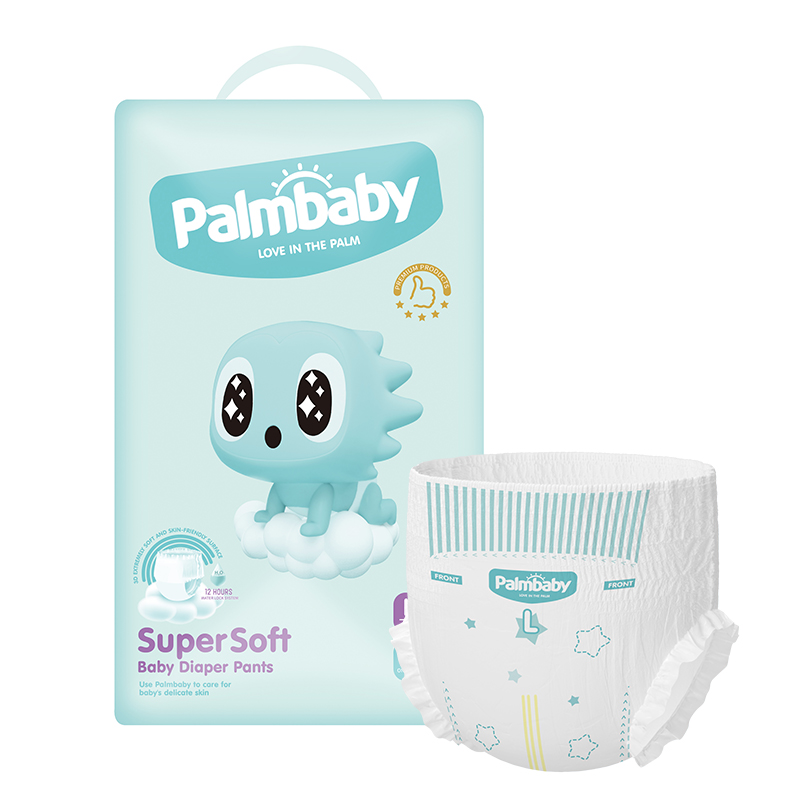 Super Soft Palmbaby Easy Pull up Training Pants Baby Diaper / OEM