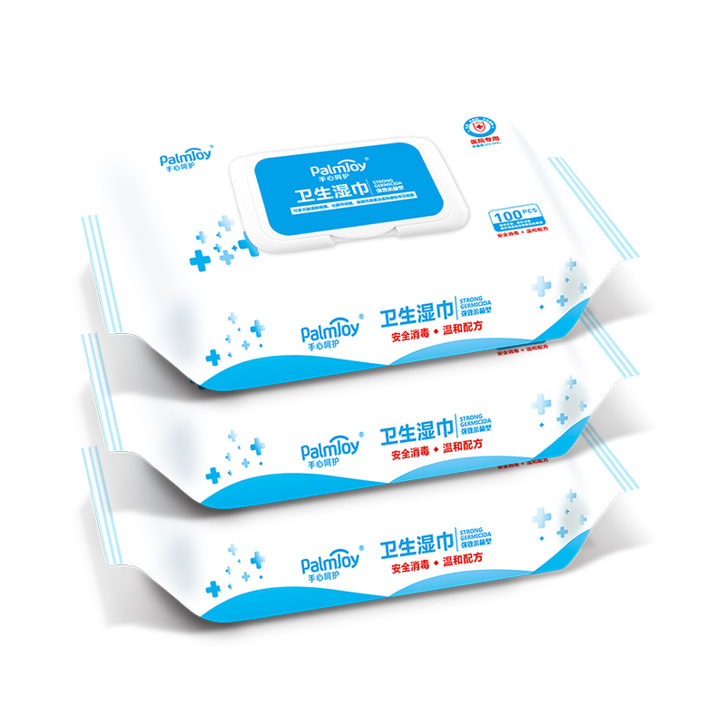 OEM available big size personal antimicrobial wipe 