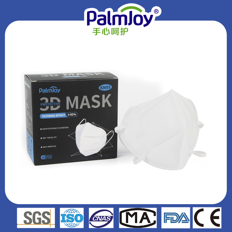 Disposable FFP2 Grade Civilian KN95 Face Mask With Anti Dusty Earloop