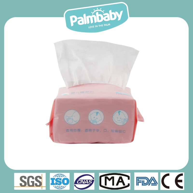 Cotton Tissues for Baby Sensitive Skin Care and  Disposable Facial Cotton Tissues