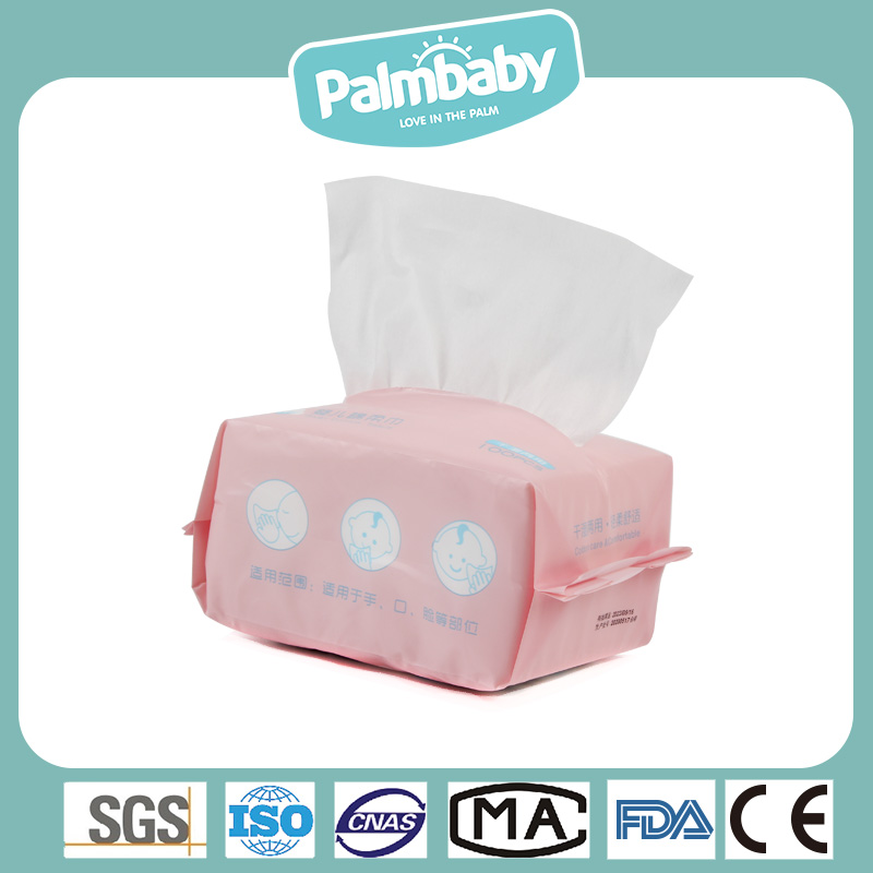 Cotton Tissues for Baby Sensitive Skin Care and  Disposable Facial Cotton Tissues