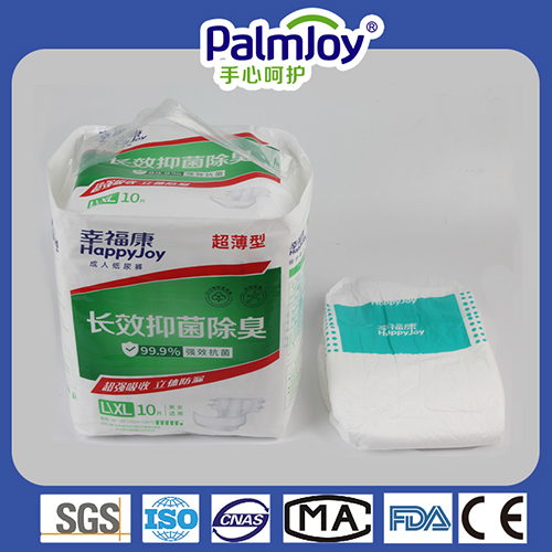 Wholesale Disposable Mass Absorption Soft Materials Adult Diapers