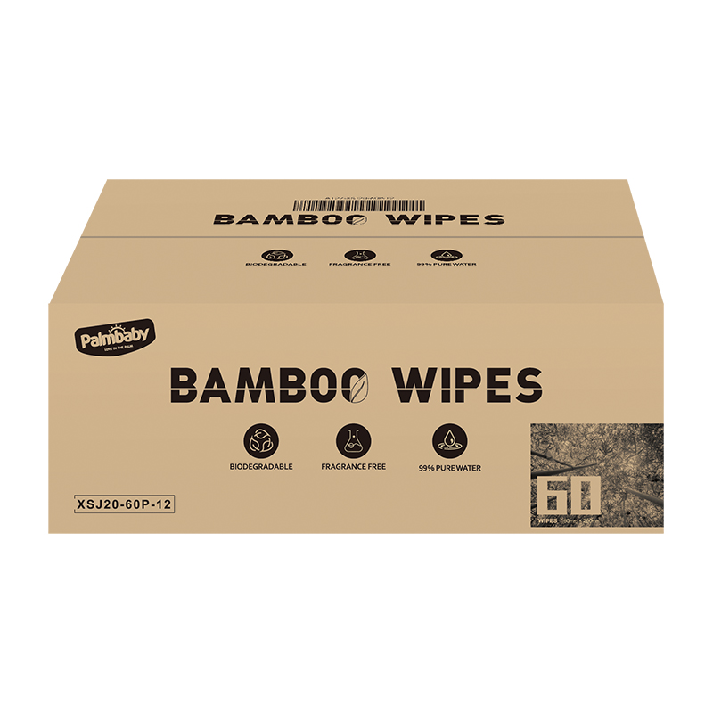 Alcohol Free Cleansing Wipes OEM Available Baby Bamboo Wipes