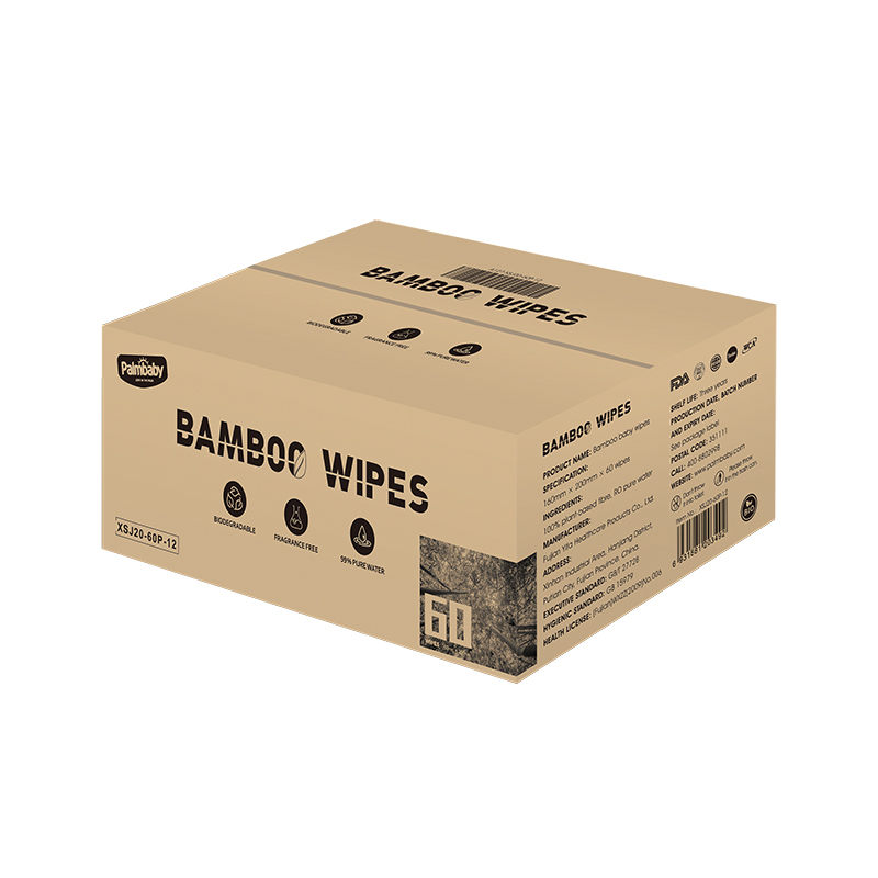 Alcohol Free Cleansing Wipes OEM Available Baby Bamboo Wipes