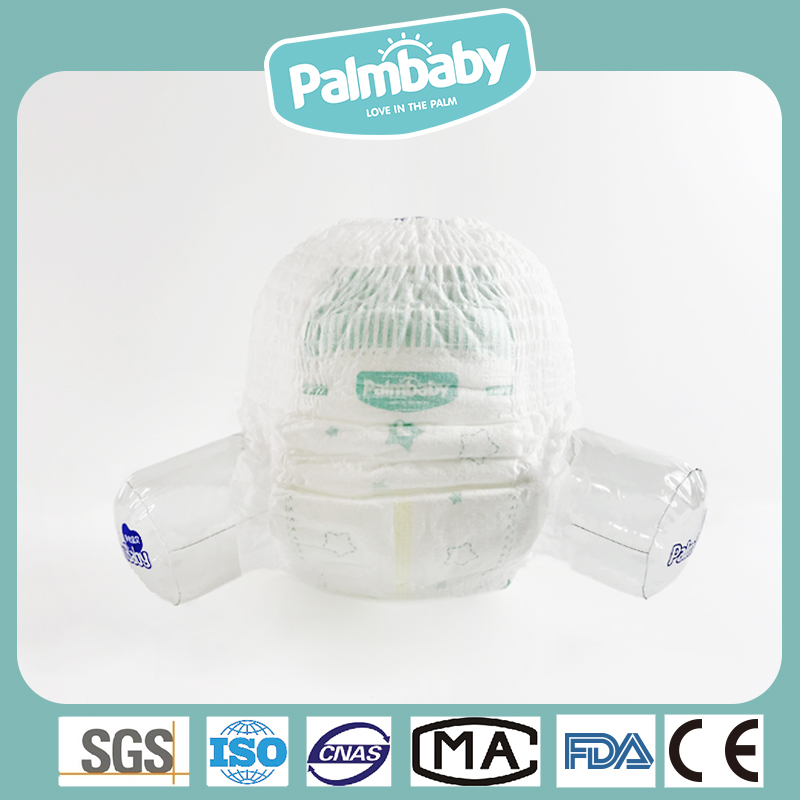 Japan quality Merries style soft disposable baby pant diaper manufacture 