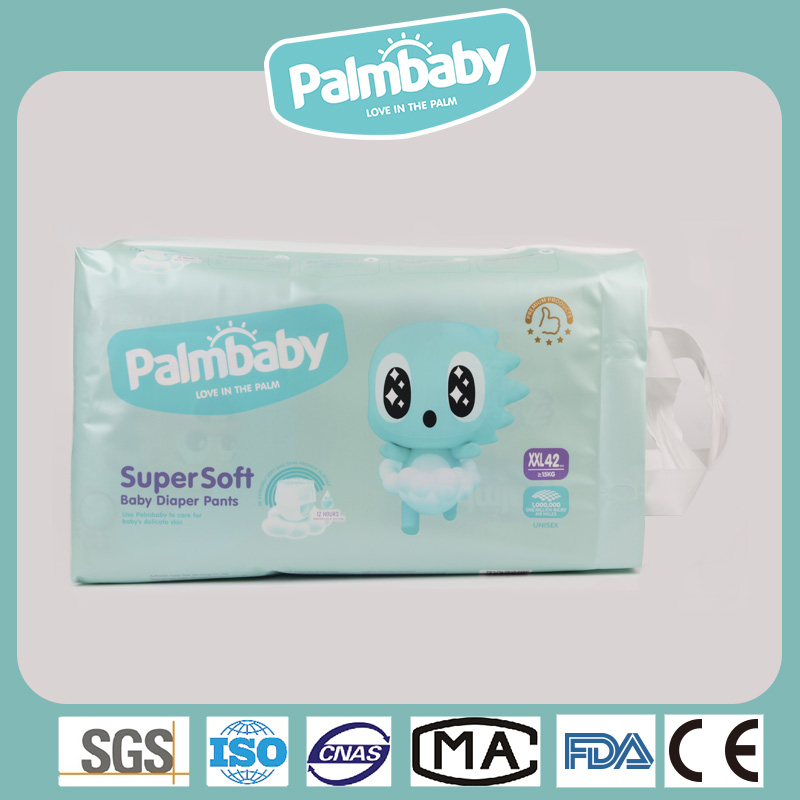 Japan quality Merries style soft disposable baby pant diaper manufacture 