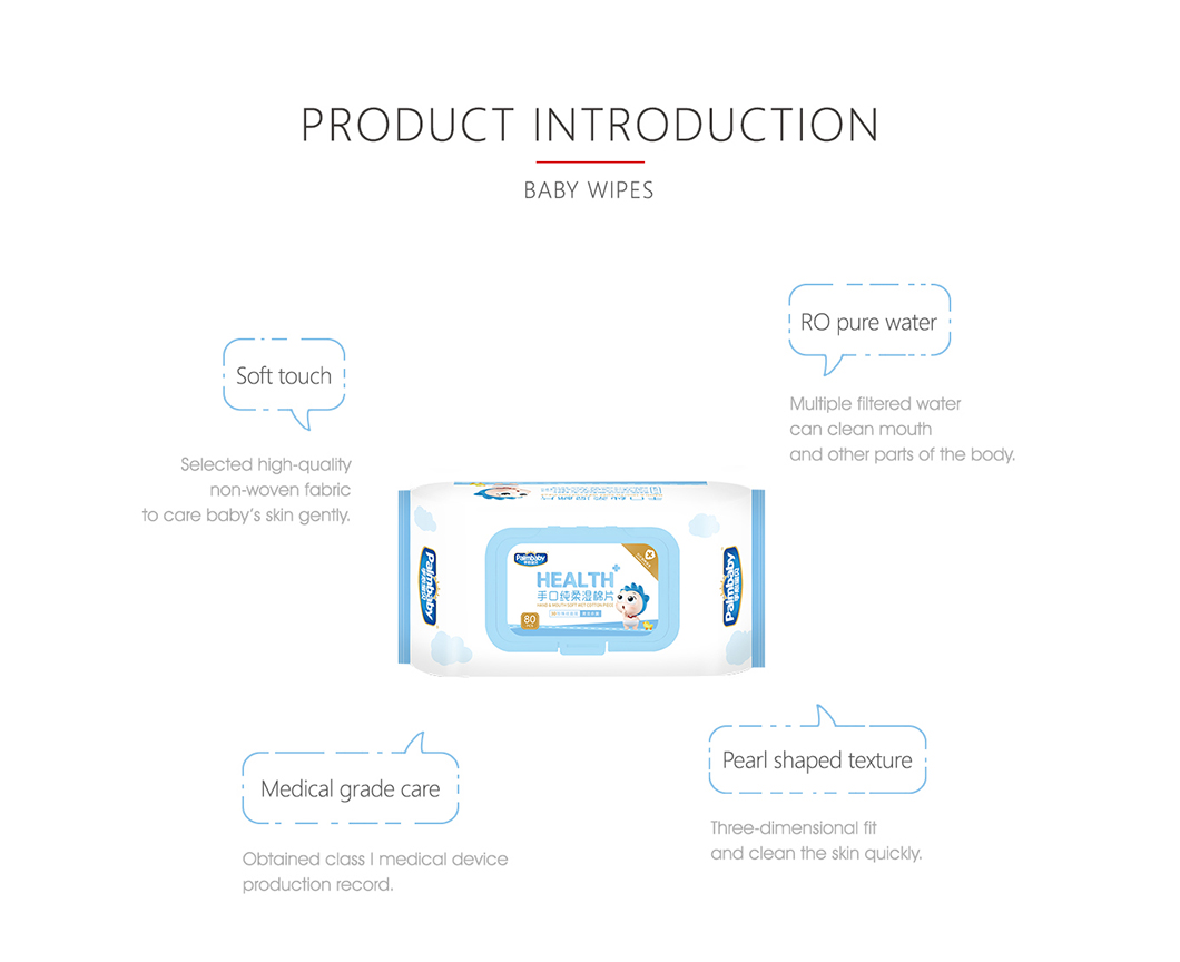 Factory Bulk Wipes Family Pack Wipe with Baby Wipes Cover Wipes for Baby OEM