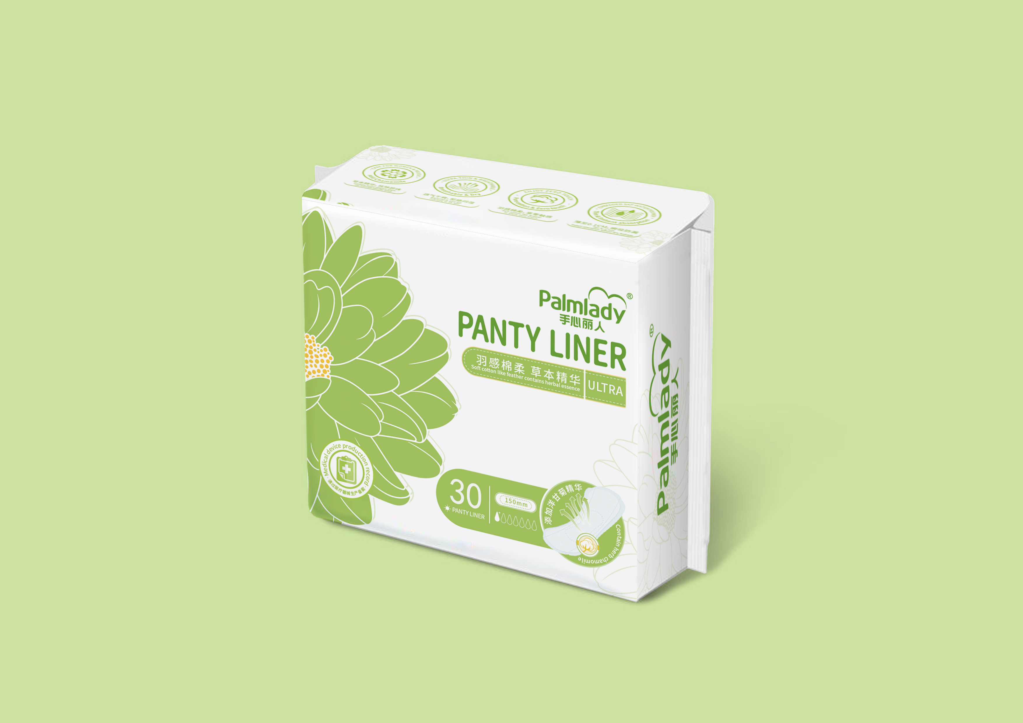 Daily use night use panty liner sanitary pads OEM 