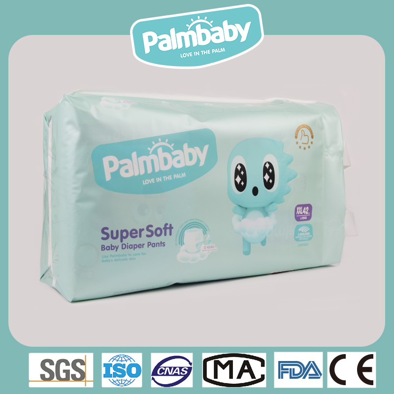 Soft Comfy Baby Diaper Pants Strong Absorption Ultra Thin Diapers Overnight 