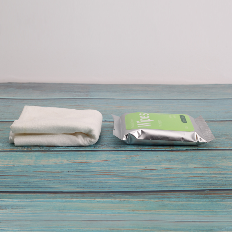 biodegradable organic natural bamboo shower wipes disposable out door wipes hygiene products